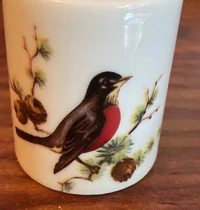 Vintage Red Robin Taper Candle Holder W. Germany Funny Design Replacement 1 Of 4 - Picture 1 of 8