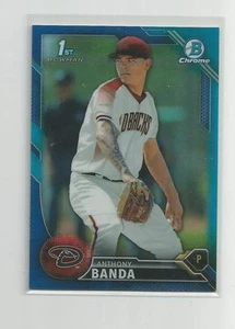 2016 Bowman Chrome ANTHONY BANDA Blue Refractor 085/150 - Picture 1 of 1