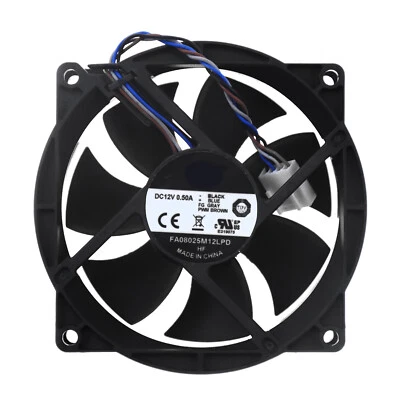 Cooling Fan PWM FA08025M12LPD for CoolerMaster 4pin 804057-001 12V 0.50A 80*25mm - Image 1 of 2
