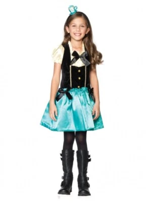 Disfraz de Alicia en el País de las Maravillas por Leg Avenue CON Diadema Talla L (10-12) TOTALMENTE NUEVO Foto 1 de 4