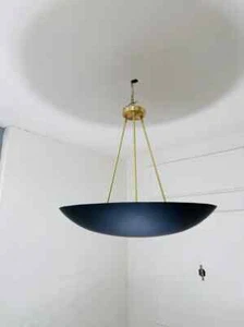 6 Light Beautiful Ceiling Flush mount Light Pendant Modern Mid Century Brass - Picture 1 of 6