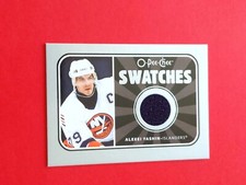 2006-07 O-PEE-CHEE Swatches Jersey #S-AY Alexei Yashin New York Islanders 