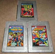 Luke Cage Power Man Marvel Masterworks Volumes 1, 2, 3 Hardcover HC 1-3 OOP All