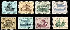 Polen Briefmarken #1216 - 1225 8er Set gebraucht - KOSTENLOSER VERSAND!! - Bild 1 von 1