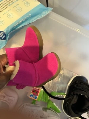 Ugg Baby Keelan Boot  Rock Rose Size 2/3 - Image 1 of 4