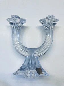 Mikasa Harlow 2 Arm Candelabra Austria Crystal Candlestick Holder - Picture 1 of 7