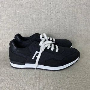 Place Shoes Mujer 8 Negro Zapatillas con Cordones Blanco Con Cordones NUEVO - Imagen 1 de 11