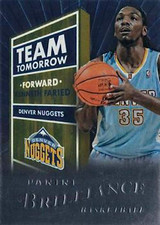 2012-13 Panini Brilliance Team Tomorrow #5 Kenneth Faried Denver Nuggets