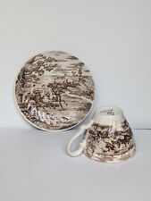 Homestead Hand Painted Tea Cup And Saucer Set