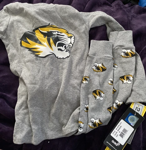 Gen 2 2-Piece Youth University of Missouri pajama set M 5/6 Cover