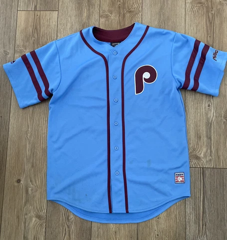 Mike Schmidt Majestic Cooperstown Collection Vintage Philadelphia Phillies L Cover