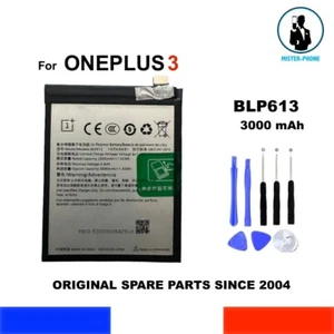 ORIGINAL BATTERY BLP613 1+ ONEPLUS 3  3000mAh 11,40Wh OEM NUOVA GENUINA BATTERIA - Bild 1 von 9