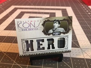 2008 Donruss Americana Bob Denver Authentic HERO Swatches Card 19/25 Very Rare!! - Picture 1 of 5