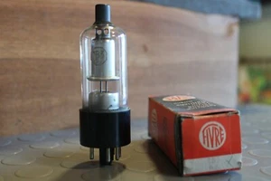 Vintage Ventil Radio TV Fernseher '50 '60 1B3GT Fivre F7K - Bild 1 von 6