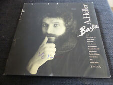 ANDRE HELLER signed Autogramm auf BASTA Schallplatte Vinyl signiert InPerson