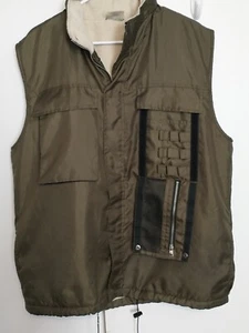 Vintage Sideout Vest Size XL Hunting Shooting Nylon Hooded - Picture 1 of 12