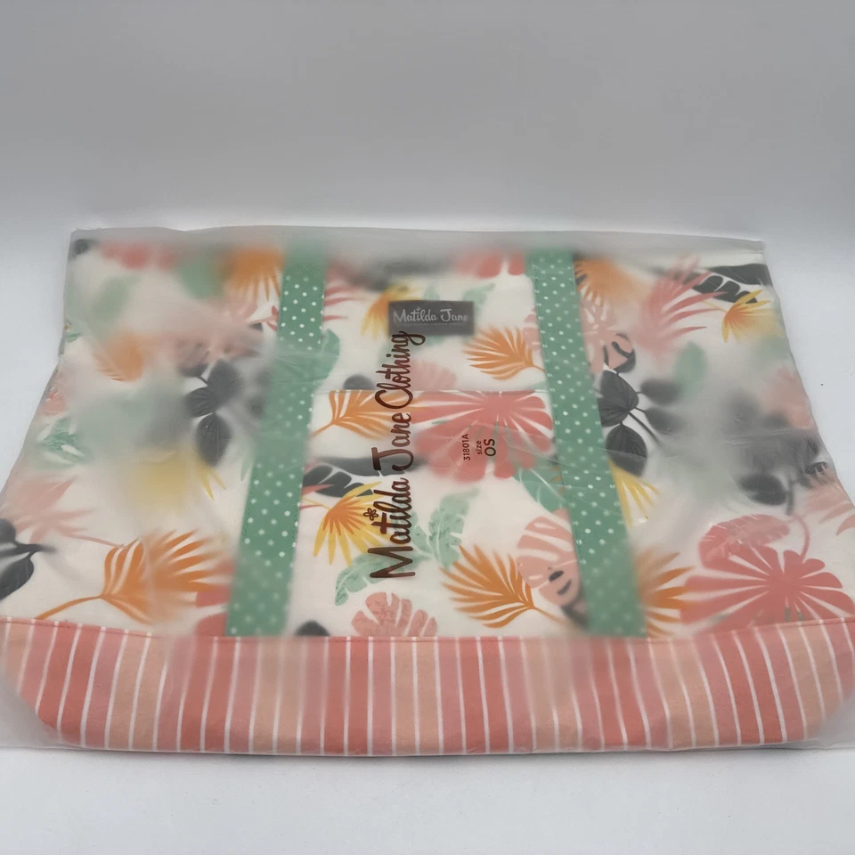 Nuevo con etiquetas Bolso de Playa Matilda Jane Bolso Grande Cazadores de Sueños Isla Dorada Recubierto Tropical Foto 1 de 1