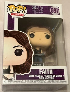 Funko Pop Buffy The Vampire Slayer Faith #597 Vinyl Figure with Protector - Picture 1 of 9