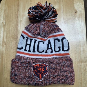 Chicago Bears NFL Puño Pom Tejido Sombrero - Nuevo sin Etiquetas - Líder del Juego - Imagen 1 de 5