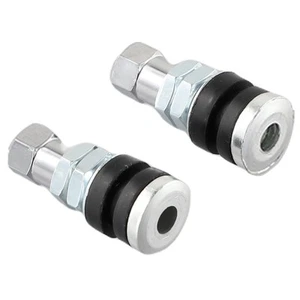 Car Tubeless Silver Dust Silver Tire Valve Short Stems Valve Stems Car Tubeless - Picture 1 of 12