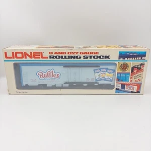 NEW LIONEL 6-9813 RUFFLES POTATO CHIPS BILLBOARD REEFER Original Box O scale - Picture 1 of 6