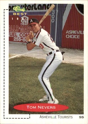 Tom Nevers 1991 Classic Best #201 RC Asheville Tourists AutographDen - Image 1 of 2
