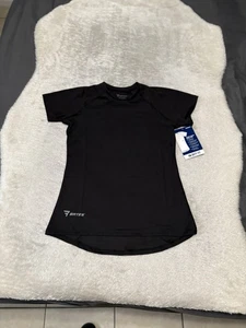 New Bates Short Sleeve Base layer On Duty Fit Black Short Sleeve Top Small Shirt - Picture 1 of 7