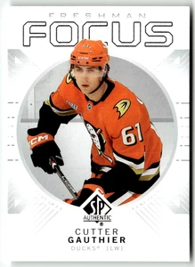 2024-25 Upper Deck SP NHL No. FF-18 Cutter Gauthier Freshman Focus - Bild 1 von 2