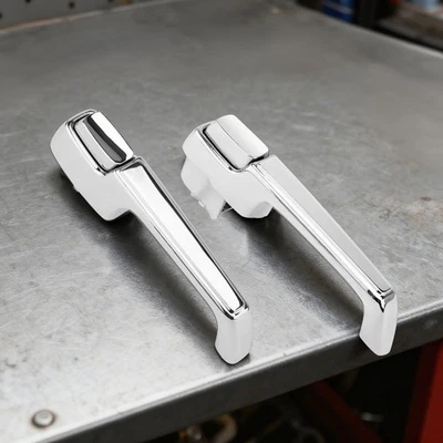 67-72 Chevrolet C/K Pickup Truck Outside Door Handle Chrome PAIR C10 SuburbanJwd Foto 1 de 4