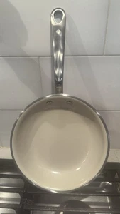 Made In Cookware CeramiClad Non Stick Frying Pan Set Of 3 - 8” 10” & 12” EUC - Picture 1 of 24