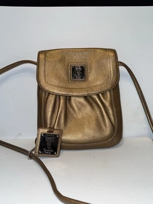 Tignanello Pequeño Cuero Rojo Bandolera Hobo Bolso Cartera Bolso Foto 1 de 3