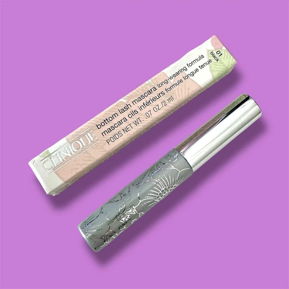 NEW Clinique Bottom Lash Mascara in Black .07oz Full Size Eye Makeup - Image 1 of 1