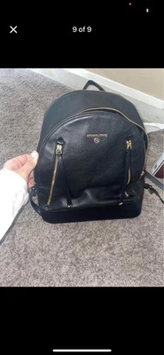 Michael Kors Leather Backpack Purse (RARE Large Size) - Image 1 of 4