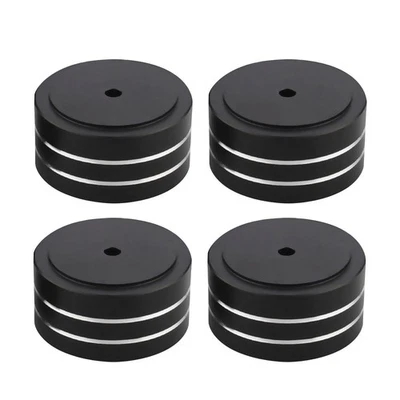 4X HiFi Füße Pad Lautsprecher Verstärker Isolation Stand Alu Füße Pad Aluminium - Bild 1 von 4