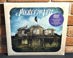PIERCE THE VEIL - Collide With The Sky, Limited AQUA COLORED VINYL LP New ! - Picture 1 of 9