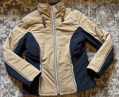 Abrigo de invierno Skea para mujer 8 Paris/vail Colorado negro tostado con cremallera bolsillos Foto 1 de 4