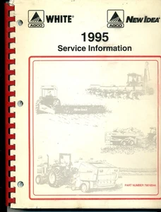 1995 -AGCO- White New Idea Tractor Operators Service Manual - Picture 1 of 1