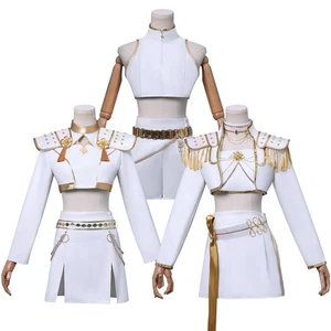 Disfraz de Cazadores de Demonios Mira Zoe Rumi Disfraz Blanco Mujer Uniforme - Imagen 1 de 36