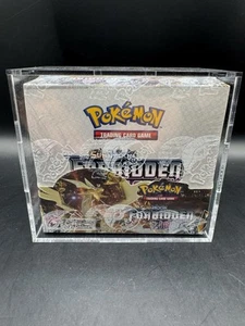 Pokemon Sun & Moon Forbidden Light Factory Sealed Booster Box W/ Acrylic Case - Picture 1 of 7