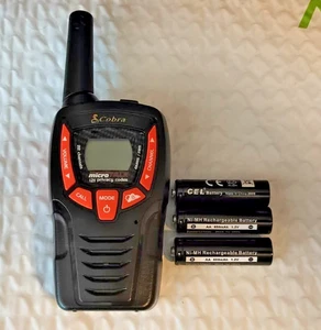 1x Cobra Walkie Talkie ACXT345 HD Radio w/ 3x Rechargeable Batteries *TESTED* - Picture 1 of 10