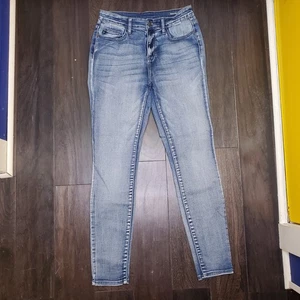 Judy Blue Jeans Womens Sz 9/29 Skinny Fit Mid Rise Blue Denim Stretch  - Picture 1 of 9