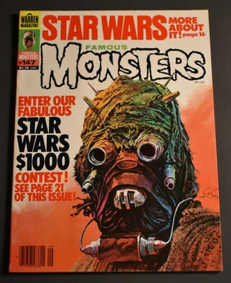 Famous Monsters of Filmland #147 (September  1978) Star Wars! - Image 1 of 2