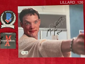Matthew Lillard Scream autografata firmata 8x10 foto Stu Macher Beckett horror - Foto 1 di 2