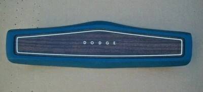 NOS MoPar 1970-1977 Dodge B Van Blue Steering Wheel Horn Pad B100 B200 B300 - Image 1 of 2