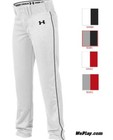 Under Armour Mens Next Open Bottom Piped Baseball Pant UBP7WBM List 40.00