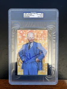 TEX SCHRAMM GOAL LINE ART 4X6 AUTOGRAPH!! PSA CERTIFIED!! - Picture 1 of 2