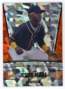 2024 Leaf Metal ROOKIE Jesus Made RC ROOKIE ORANGE CRACKED ICE #D 2/3 MINT - Bild 1 von 2