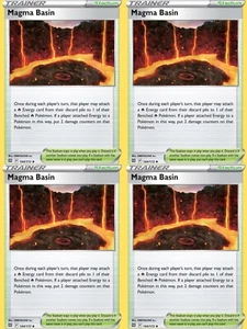 4x Pokemon Magma Becken Spielset Trainer Karte 144/172 Brillante Sterne Neuwertig - Bild 1 von 1