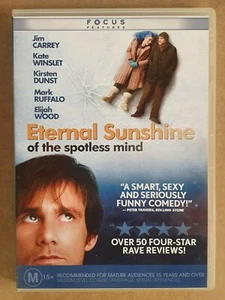 ETERNAL SUNSHINE of the Sportless mind - Jim Carrey- DVD like new - Picture 1 of 2