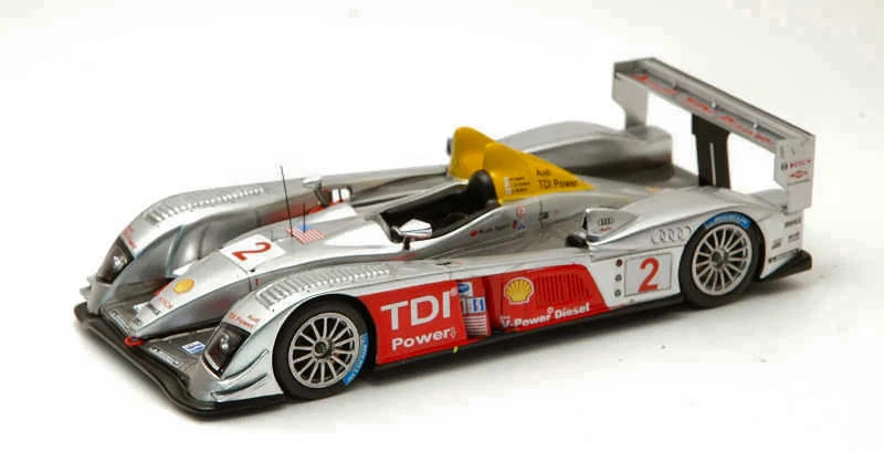 Modellino auto scala 1:43 Spark Model  AUDI R 10 N.2 WINNER SEBRING 06 diecas... - Immagine 1 di 1